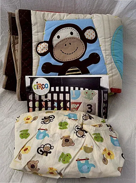 2 pc Circo ABC & 123 Baby Crib Bedding Comforter & Fitted Sheet Set NIP
