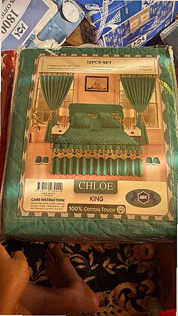 ABC King CHLOE & YARDEN Quilt & Bedspread Sets 100% Cotton Touch Floral