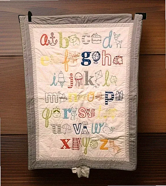 Circo ABC Pictures & Letters Alphabet Baby Quilt Comforter Blanket HTF