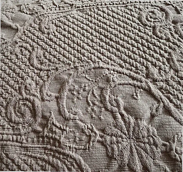 Matelasse Throws Coverlets Mauve 72 X 51 Pair ABC Carpet & Home Portugal Cotton