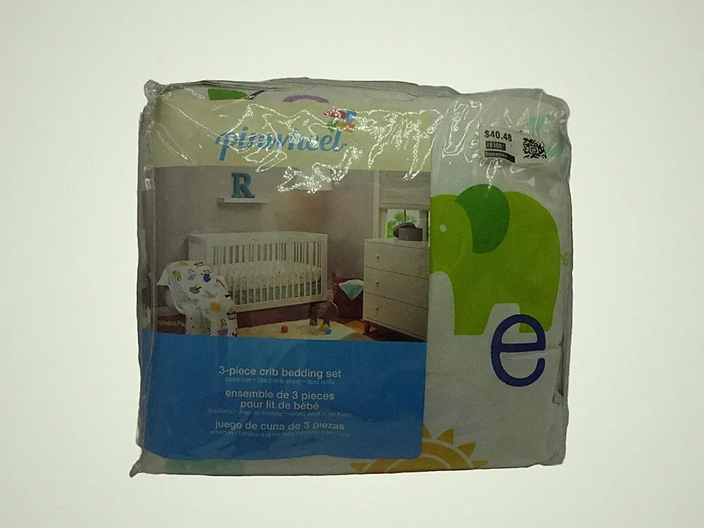 Alphabet crib bedding
