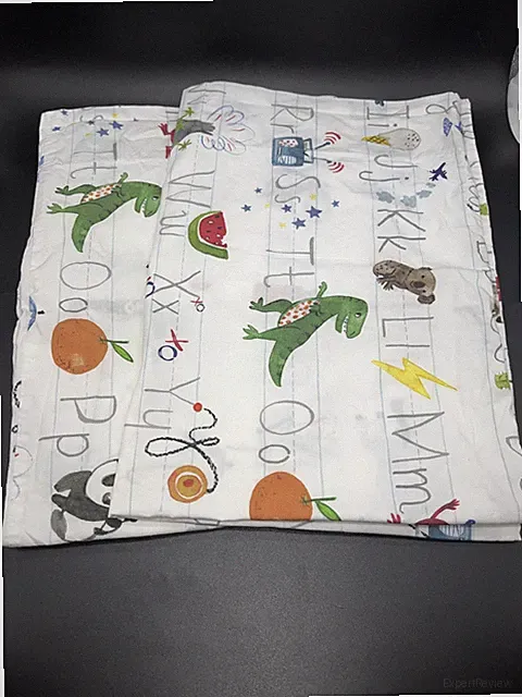 Pottery Barn Kids Pillow Case Alphabet Zoo Animals Set Of 2 Standard