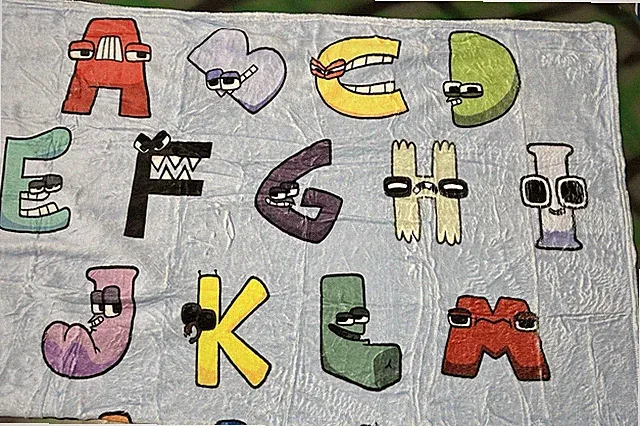 Super soft Plush Alphabet Throw Blanket Approximately 52”x40”
